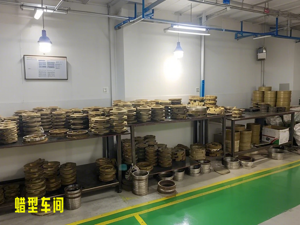 蠟型車(chē)間一角